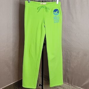 HOLLISTER CALIFORNIA Green‎ Sweatpants/Loungewear Small
